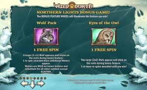 wild north freespin
