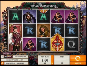three musketeers quickspin