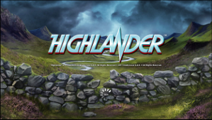 Highlander - Ny spelmaskin från Microgaming